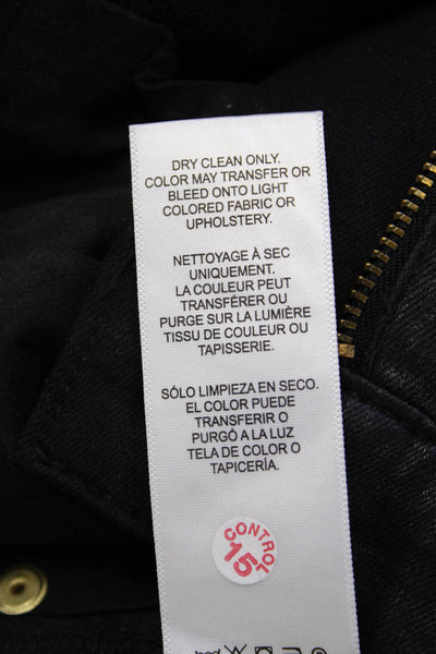 Frame Womens Ankle Skinny Black Jeans Size 26