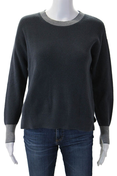 Margaret OLeary Unisex Pullover Sweater Dark Gray Organic Cotton Size XS