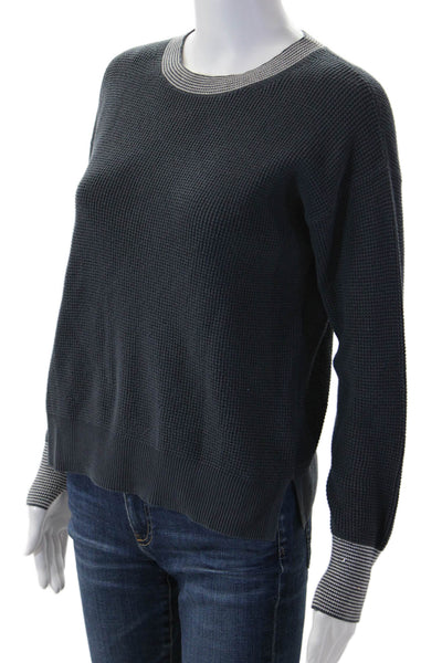 Margaret OLeary Unisex Pullover Sweater Dark Gray Organic Cotton Size XS