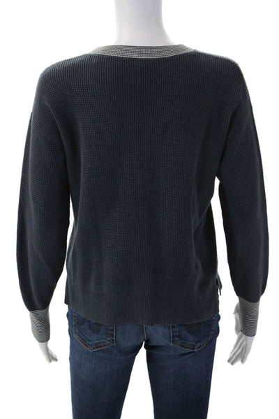 Margaret OLeary Unisex Pullover Sweater Dark Gray Organic Cotton Size XS