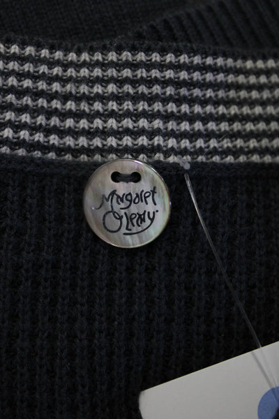 Margaret OLeary Unisex Pullover Sweater Dark Gray Organic Cotton Size XS