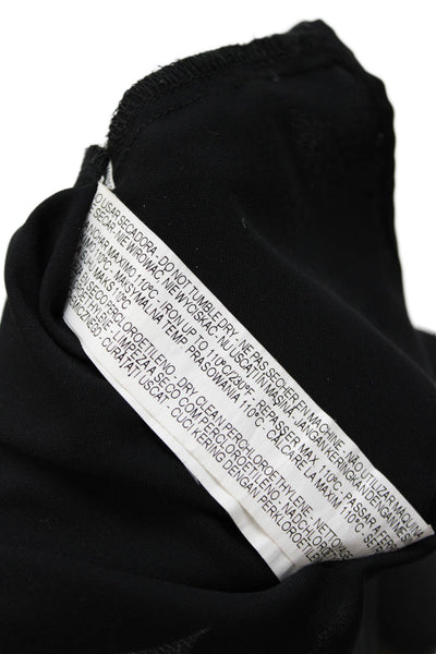 Zara Basic Womens Black V Neck Camisole Sleeveless Polyester Size XS