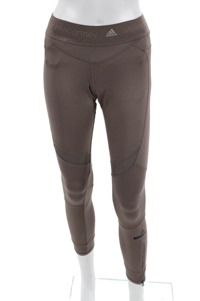 Adidas by Stella McCartney Womens Ankle Leggings Brown Size XS