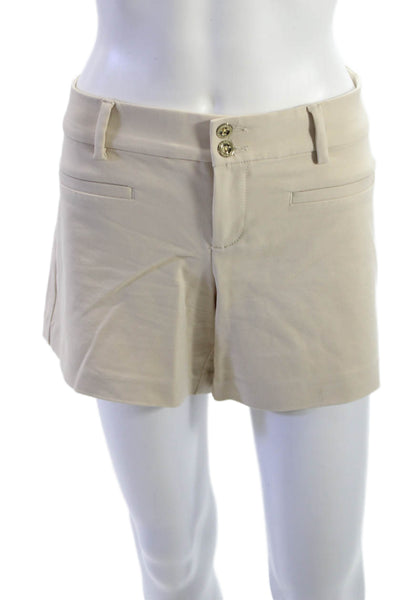 Lily Pulitzer Unisex Beige Chino Shorts Size 8