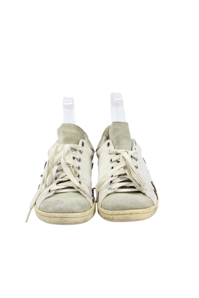 Isabel Marant Womens Low Top Sneakers White Size 37 7
