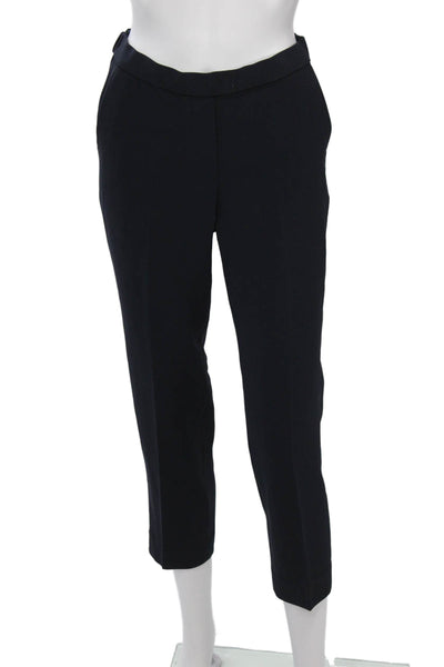 Citizens of Humanity Women Cropped Capri Dress Pants White Button Size XS