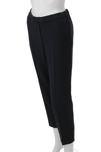Citizens of Humanity Women Cropped Capri Dress Pants White Button Size XS