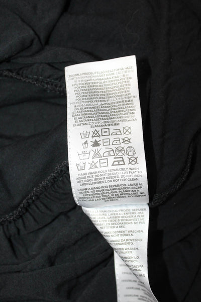 GUESS Women Tank Dress Black Sleeveless Round Neck Long Gothic Viscose Size S