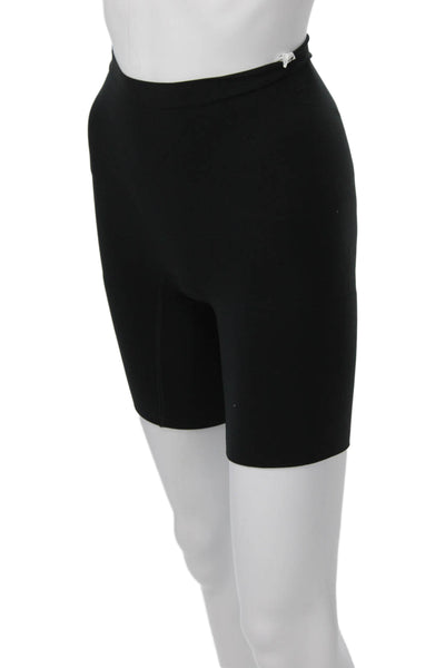 Spanx Unisex Biker Shorts Black Nylon Elastane Size M