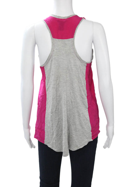 Ella Moss Women Pink Silk Camisole Sleeveless Size M