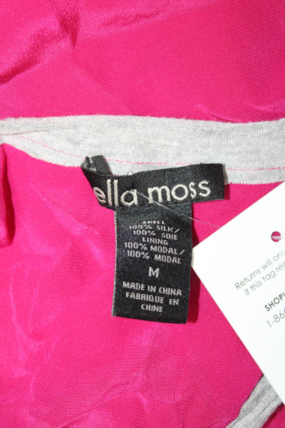 Ella Moss Women Pink Silk Camisole Sleeveless Size M