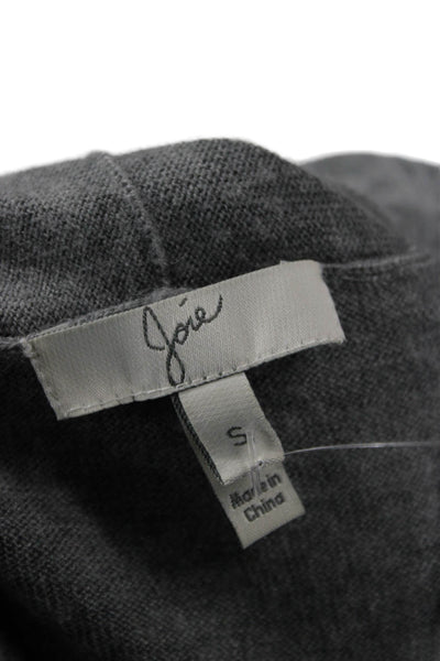 Joie Unisex Cardigan Gray Long Sleeve Size S