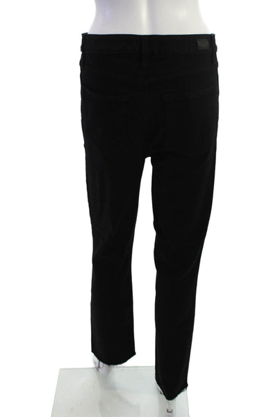 Paige Womens Cropped Black Jeans Size 29