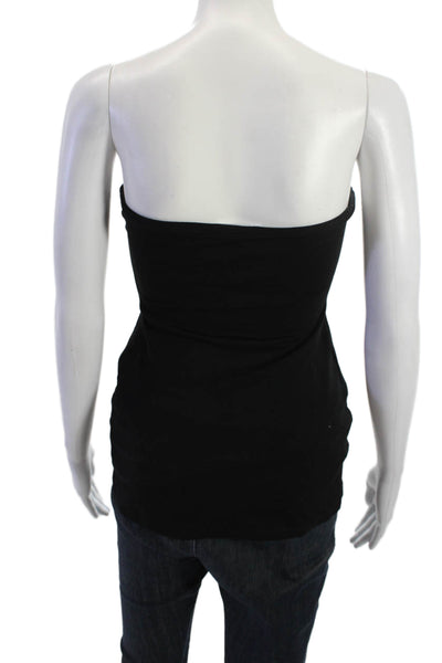 Lovers + Friends Womens Basic Tank Black Cotton Blend Sleeveless Size XS