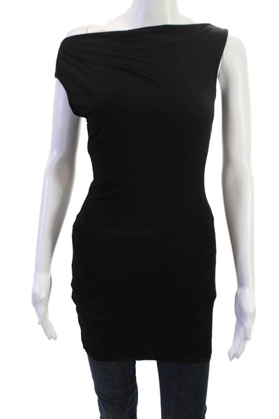 Superdown Women Bodycon Sleeveless Blouse Black Viscose Elastane Size XS