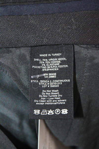 Theory Womens Ankle Cropped Dress Pants Black Size 4