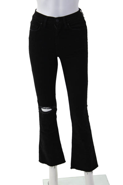 Hudson Women Bootcut Black Jeans Size 24