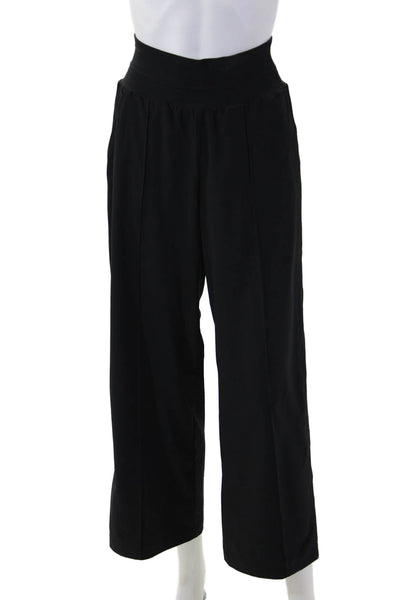 Athleta Womens Black Cropped Pants Polyester Spandex Size 0