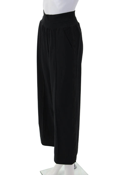 Athleta Womens Black Cropped Pants Polyester Spandex Size 0
