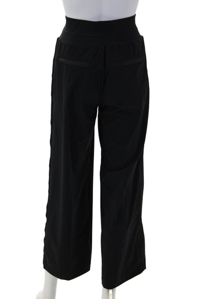 Athleta Womens Black Cropped Pants Polyester Spandex Size 0