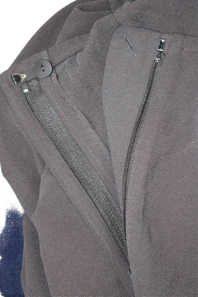 Eileen Fisher Womens Dress Pants Dark Gray Viscose Blend Solid Size 2X
