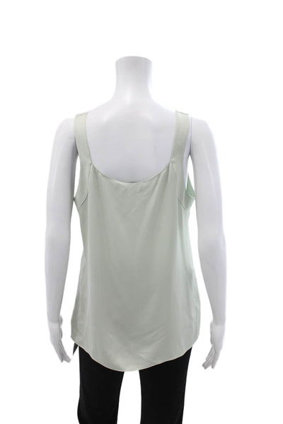 Theory Womens Silk V-Neck Camisole Beige Size M