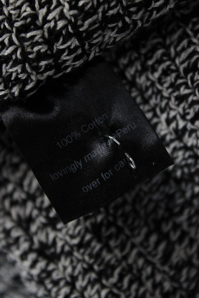 Rachel Comey Unisex Pullover Sweater Black 100% Cotton Long Sleeve Size XS