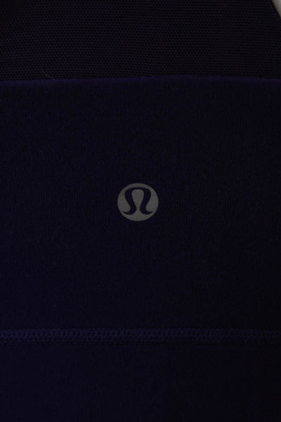Lululemon Women Purple Square Neck Camisole Sleeveless Size 6
