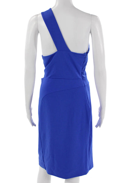 Laundry by Shelli Segal Womens Shift Dress Blue Sleeveless Size 8