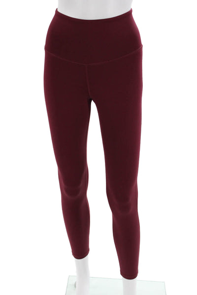 Michi Women Ankle Leggings Red Petite Size XS