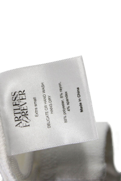 Artless Forever Women Mini Straight Pencil Skort White Size XS