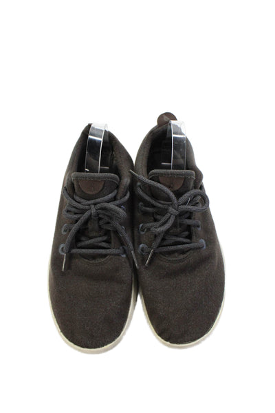 Allbirds Mens Lace Up Low Top Wool Runner Sneakers Brown Size 10