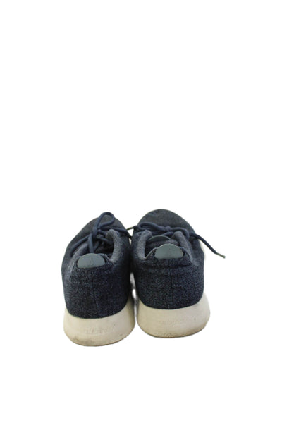 Allbirds Mens Lace Up Low Top Mizzle Sneakers Blue Size 10