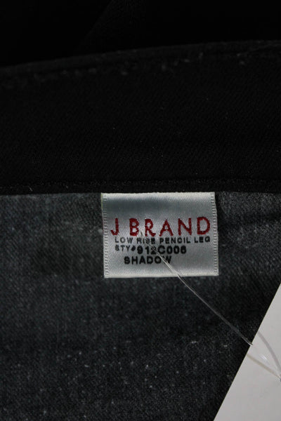 J Brand Womens Skinny Black Jeans Size 27