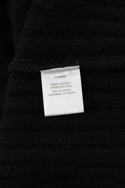 Derek Lam 10 Crosby Unisex Black Cashmere Turtleneck Pullover Size XS