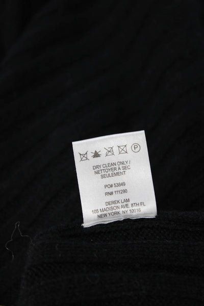 Derek Lam 10 Crosby Unisex Black Cashmere Turtleneck Pullover Size XS