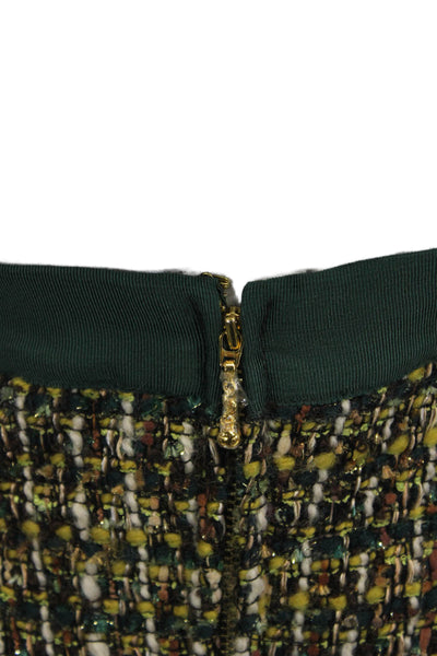 Kate Spade New York Womens Black Pencil Skirt Wool Blend Knee Length Size 12