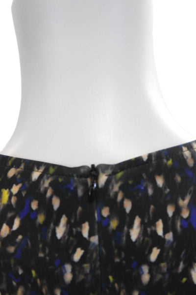 Yigal Azrouel Womens Bodycon Sheath Dress Black Sleeveless Crew Neck Size 4