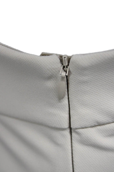 Lafayette 148 New York Womens Ankle Cropped Dress Pants Beige Size 6