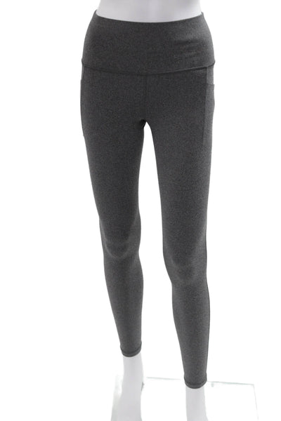 Athleta Womens Ankle Capri Camouflage Leggings Dark Gray Size XS