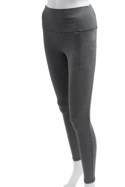 Athleta Womens Ankle Capri Camouflage Leggings Dark Gray Size XS