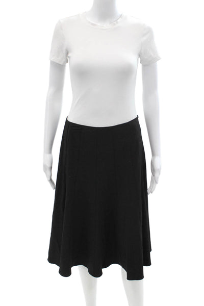 Michael Michael Kors Women A-Line Flare Skirt Black Size 6