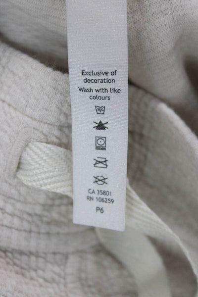 Lululemon Womens Ankle Jogger Sweatpants Beige Drawstring Size 0