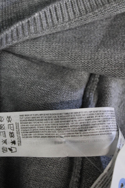 MNG Womens Straight Pencil Skirt Gray Long Solid Size XL