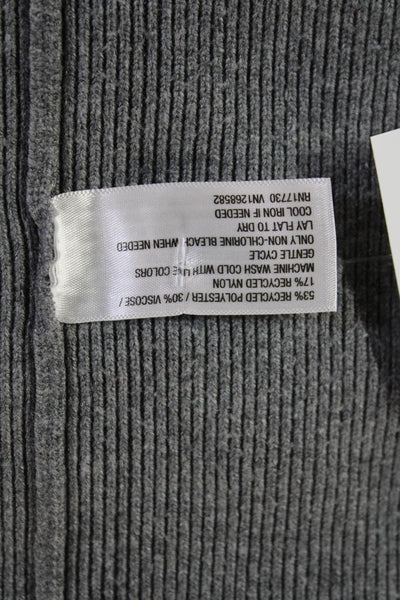 A New Day Womens Pullover Hoodie Gray Drawstring Long Sleeve Size XL