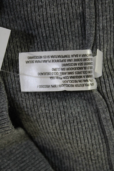 A New Day Womens Pullover Hoodie Gray Drawstring Long Sleeve Size XL