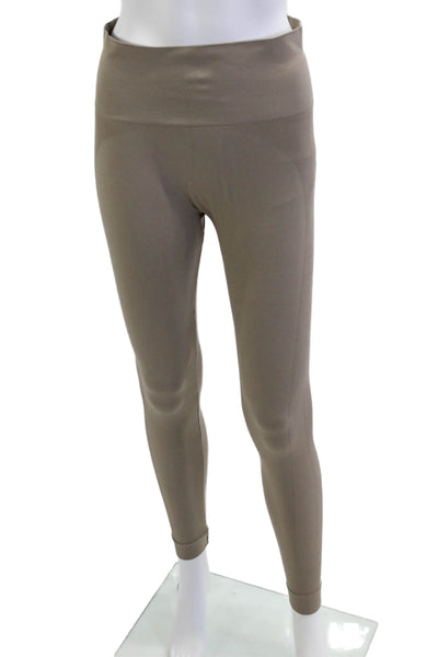 Set Active Womens Ankle Jeggings Nylon Beige Size S