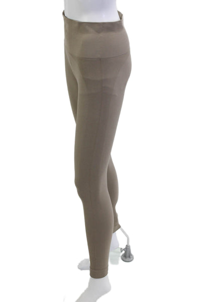 Set Active Womens Ankle Jeggings Nylon Beige Size S