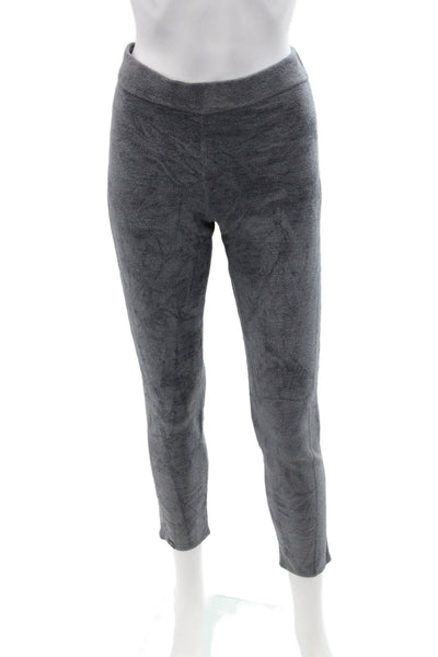 Barefoot Dreams® Womens Pull On Slim Leg Pajama Pants Grey Size Extra Small