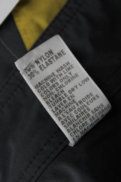 Y/Osemite James Perse Mens Dark Gray Drawstring Nylon Beach Shorts Size 32